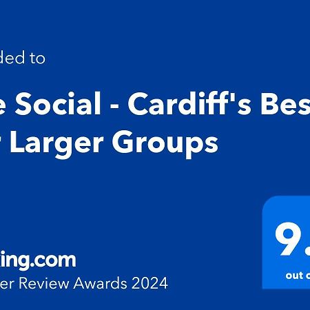 The Social - Cardiff'S Best For Larger Groups Extérieur photo